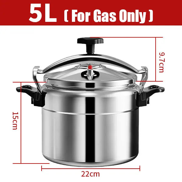 Professional Pressure Cooker Heavy-Duty Aluminum Cooking Pot