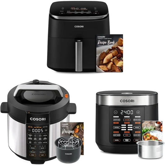 Hign-concerned TurboBlaze Air Fryer and Pressure Cooker