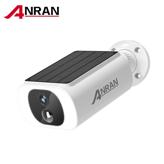 ANRAN Solar Security Camera Outdoor Wireless 2.4G WiFi 2K