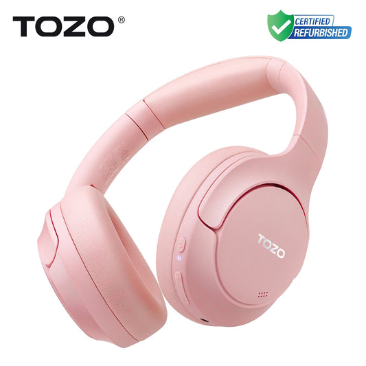 TOZO Refurbished Hi-Res Over-Ear Headphones With Mic ANC