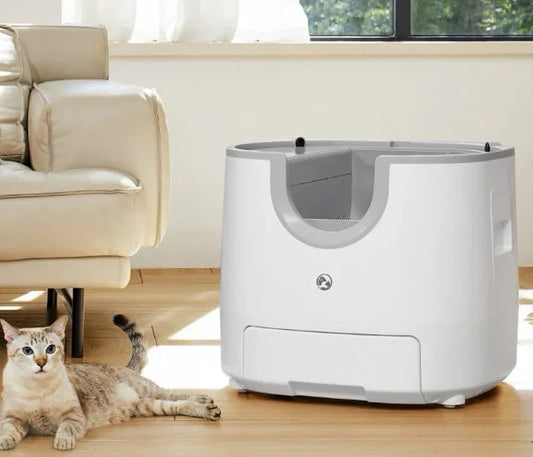 Furoomate Automatic Smart Cat Litter Box Self Cleaning