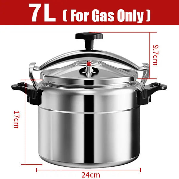 Professional Pressure Cooker Heavy-Duty Aluminum Cooking Pot